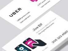 53 Standard Uber Business Card Template Free Formating with Uber Business Card Template Free