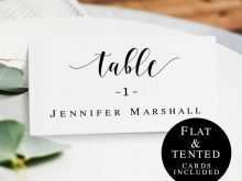 53 The Best Name Card Template Wedding Tables Now for Name Card Template Wedding Tables