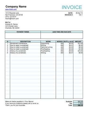 53 Visiting Blank Service Invoice Template Pdf Now with Blank Service Invoice Template Pdf