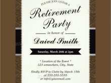 53 Visiting Free Retirement Party Flyer Template in Photoshop with Free Retirement Party Flyer Template