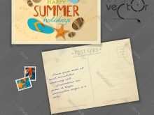 53 Visiting Postcard Design Template Illustrator Photo for Postcard Design Template Illustrator
