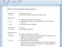 54 Adding Outlook 2010 Meeting Agenda Template Maker for Outlook 2010 Meeting Agenda Template