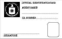 54 Adding Spy Id Card Template Templates for Spy Id Card Template
