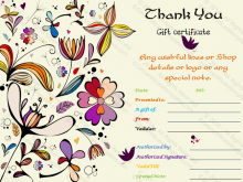 54 Adding Thank You For The Gift Card Template PSD File by Thank You For The Gift Card Template