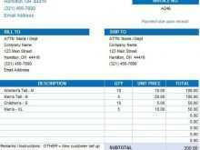 54 Company Invoice Format Excel Formating with Company Invoice Format Excel