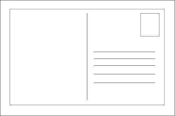 54 Create Postcard Activity Template Now for Postcard Activity Template ...