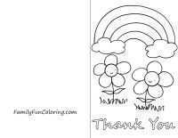 54 Create Thank You Card Coloring Template PSD File with Thank You Card Coloring Template