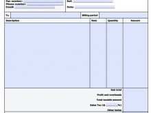 54 Creating Blank Contractor Invoice Template Download by Blank Contractor Invoice Template