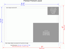 54 Creating Postcard Template With Bleed Templates with Postcard Template With Bleed