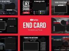 54 Creative End Card Template Youtube Maker with End Card Template Youtube
