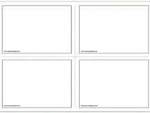 54 Customize Cue Card Template For Word in Photoshop with Cue Card Template For Word