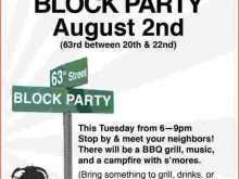 54 Customize Our Free Block Party Template Flyers Free in Word for Block Party Template Flyers Free