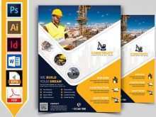 54 Customize Our Free Construction Flyer Template PSD File with Construction Flyer Template