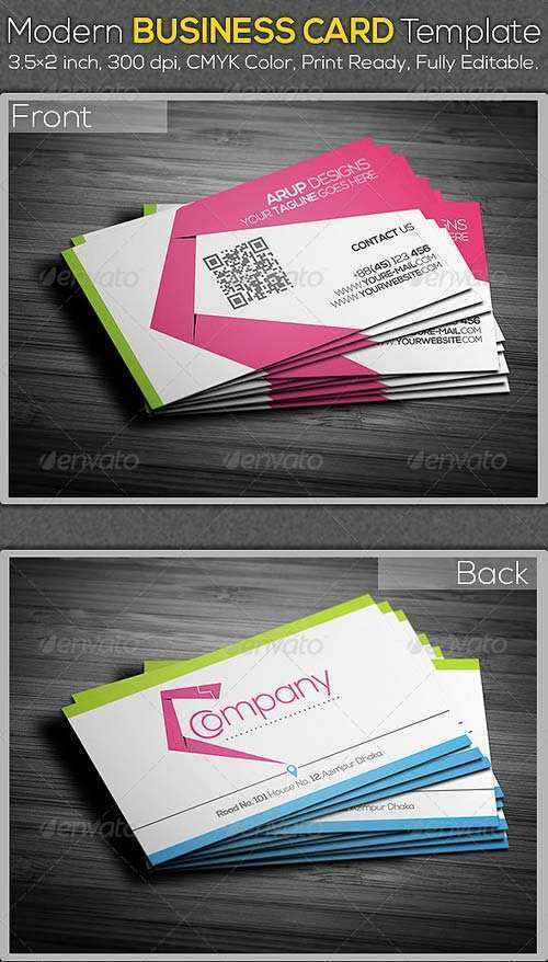 54 Format Business Card Template Graphicriver Now with Business Card Template Graphicriver