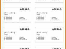 54 Format Business Card Template On Google Docs Layouts by Business Card Template On Google Docs