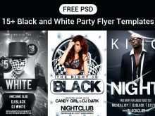 54 Free Black And White Party Flyer Template in Photoshop with Black And White Party Flyer Template