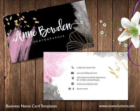 54 Free Diy Business Card Template Word With Stunning Design For Diy Business Card Template Word Cards Design Templates