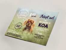 54 Free Dog Adoption Flyer Template in Word for Dog Adoption Flyer Template
