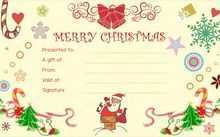 54 Free Printable Gift Card Template For Christmas With Stunning Design with Gift Card Template For Christmas