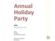 54 Free Printable Holiday Party Agenda Template in Photoshop with Holiday Party Agenda Template