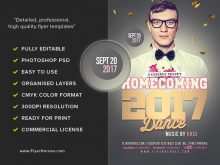 54 Free Printable Homecoming Flyer Template For Free with Homecoming Flyer Template