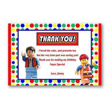 54 How To Create Lego Thank You Card Template by Lego Thank You Card Template