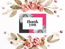 Little Thank You Card Templates