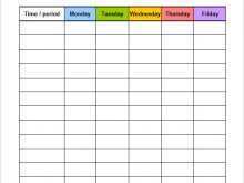 54 How To Create Weekly Production Schedule Template Download by Weekly Production Schedule Template