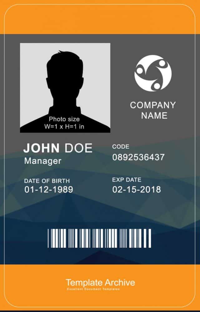 Id Badge Template Photoshop from legaldbol.com