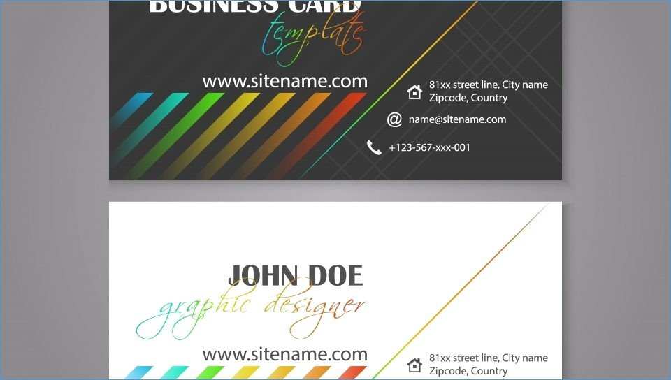 54 Online Avery Horizontal Business Card Template Now by Avery Horizontal Business Card Template