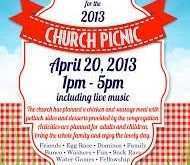 54 Online Church Picnic Flyer Templates in Photoshop for Church Picnic Flyer Templates