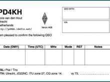 54 Online Free Qsl Card Template With Stunning Design for Free Qsl Card Template