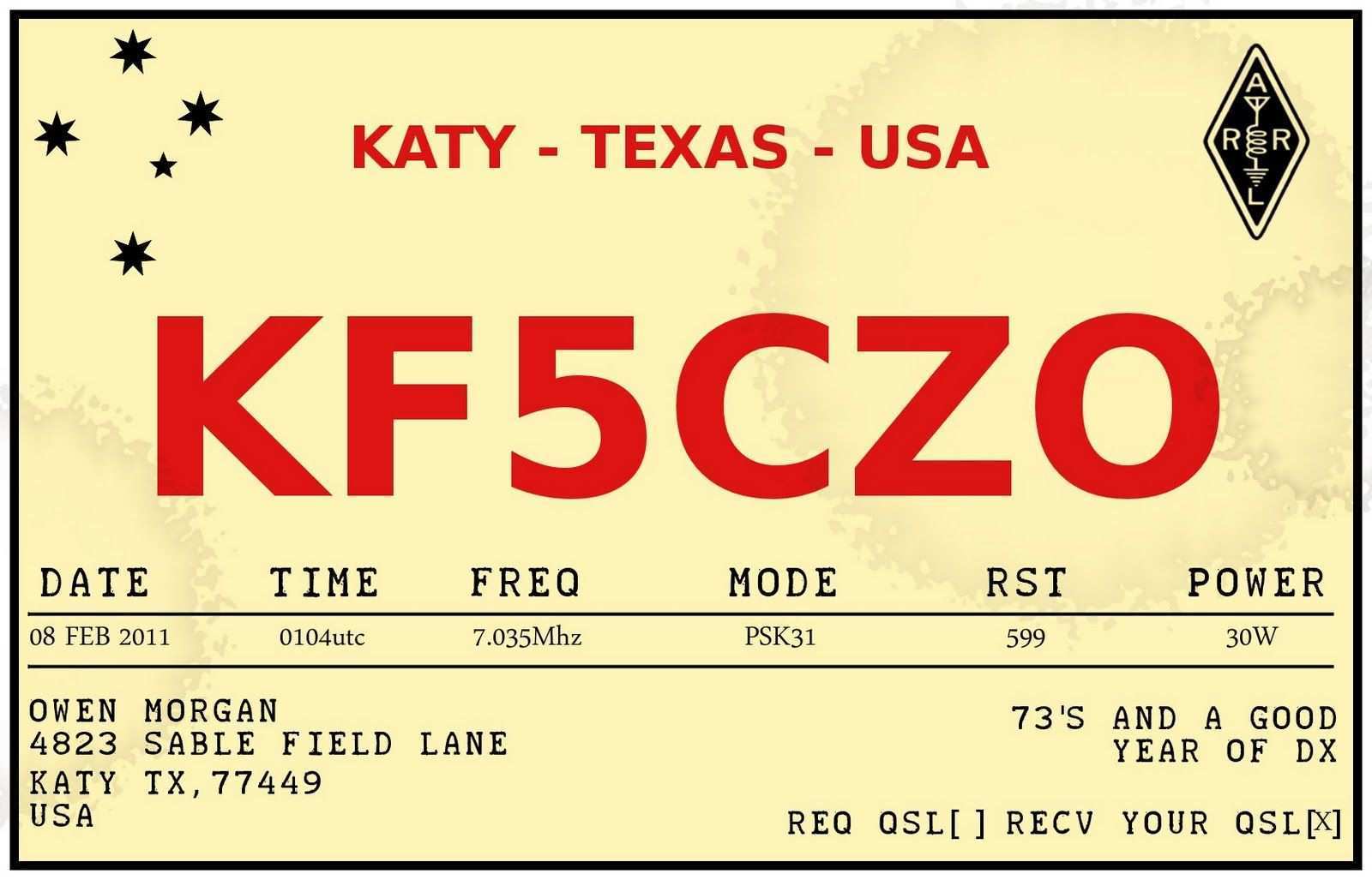 24 Online Free Qsl Card Template in Photoshop with Free Qsl Card Pertaining To Qsl Card Template