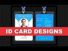 Employee Id Card Template Cdr