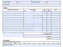 54 Printable Hourly Contractor Invoice Template Maker for Hourly Contractor Invoice Template