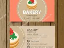 54 Report Bakery Name Card Template in Photoshop with Bakery Name Card Template