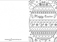 54 Report Easter Card Templates To Colour Maker by Easter Card Templates To Colour