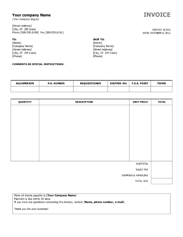 54 Report Invoice Copy Format Layouts by Invoice Copy Format