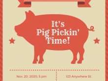 54 Report Pig Roast Flyer Template Free Now with Pig Roast Flyer Template Free