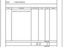 54 Standard Blank Tax Invoice Format In Excel Photo with Blank Tax Invoice Format In Excel