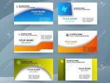 54 Standard Professional Name Card Template Photo with Professional Name Card Template