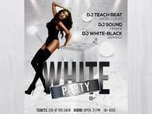 54 Standard White Party Flyer Template Free Download for White Party Flyer Template Free