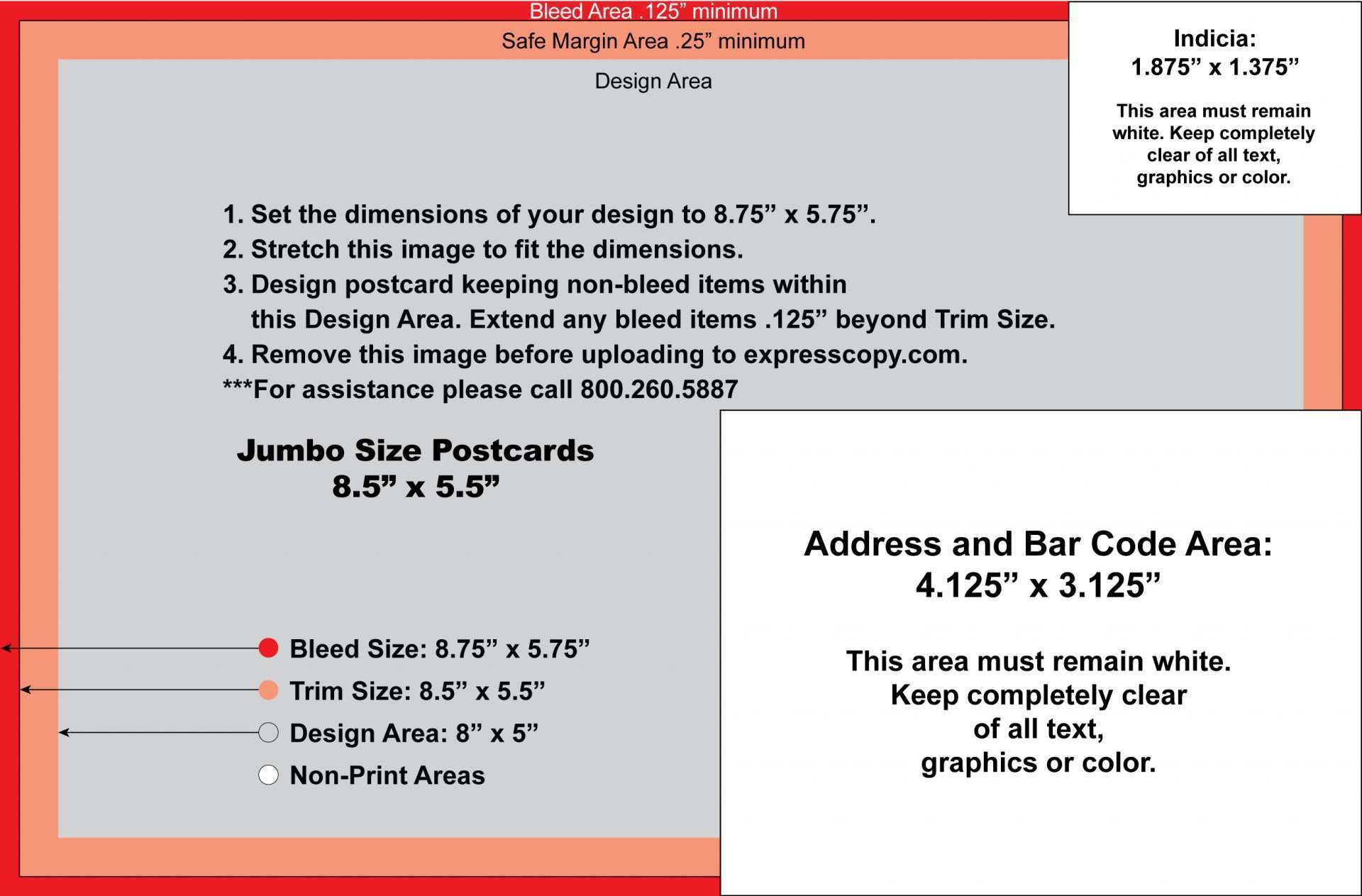 8.5 X 5.5 Postcard Template Indesign Cards Design Templates