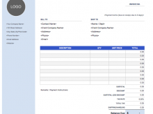 55 Adding Blank Invoice Template Google Sheets Maker for Blank Invoice Template Google Sheets