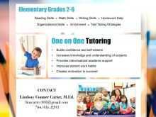 55 Adding Tutoring Flyers Template for Ms Word with Tutoring Flyers Template