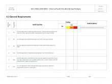 Audit Plan Template Xls