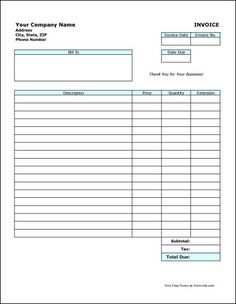 55 Blank Blank Invoice Template Google Sheets in Photoshop for Blank Invoice Template Google Sheets