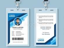 55 Blank Id Card Template Blue in Word for Id Card Template Blue