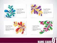 55 Blank Leaf Name Card Template Download for Leaf Name Card Template