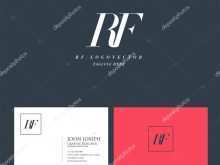 55 Blank R F Business Card Template in Word for R F Business Card Template